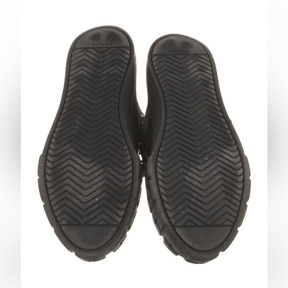 Prada nylon high top sneakers size 11 retail $1,500 sold - Picture 10 of 16